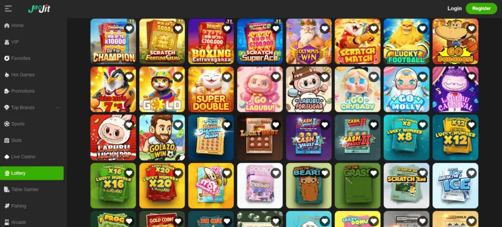 is jaojit safe lottery games