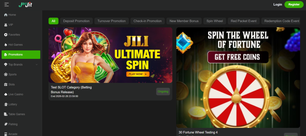 jaojit download promo page